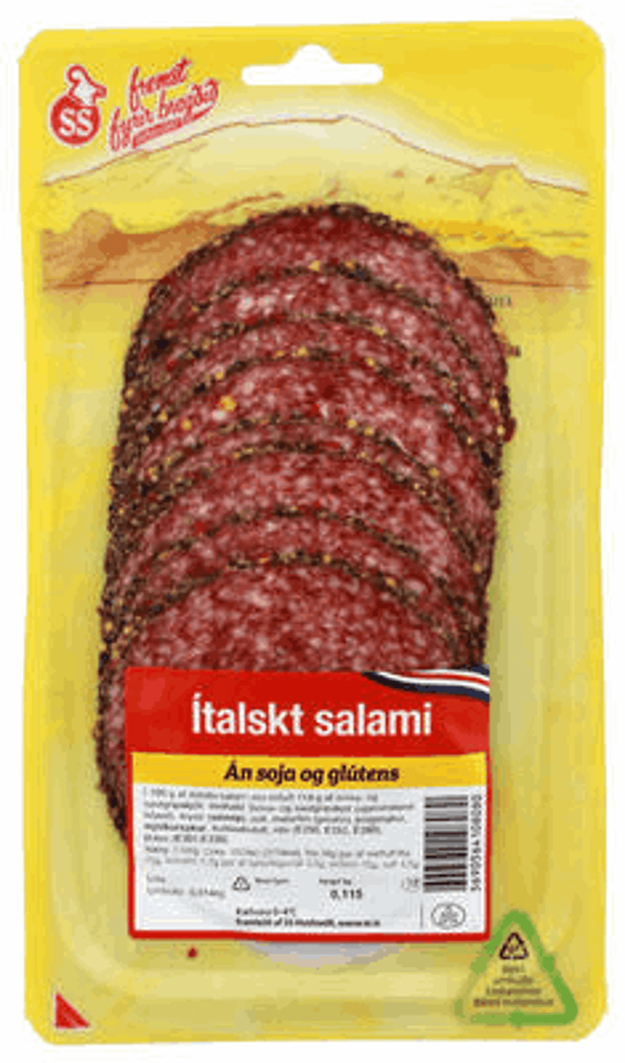 ítalskt salami 115 gr