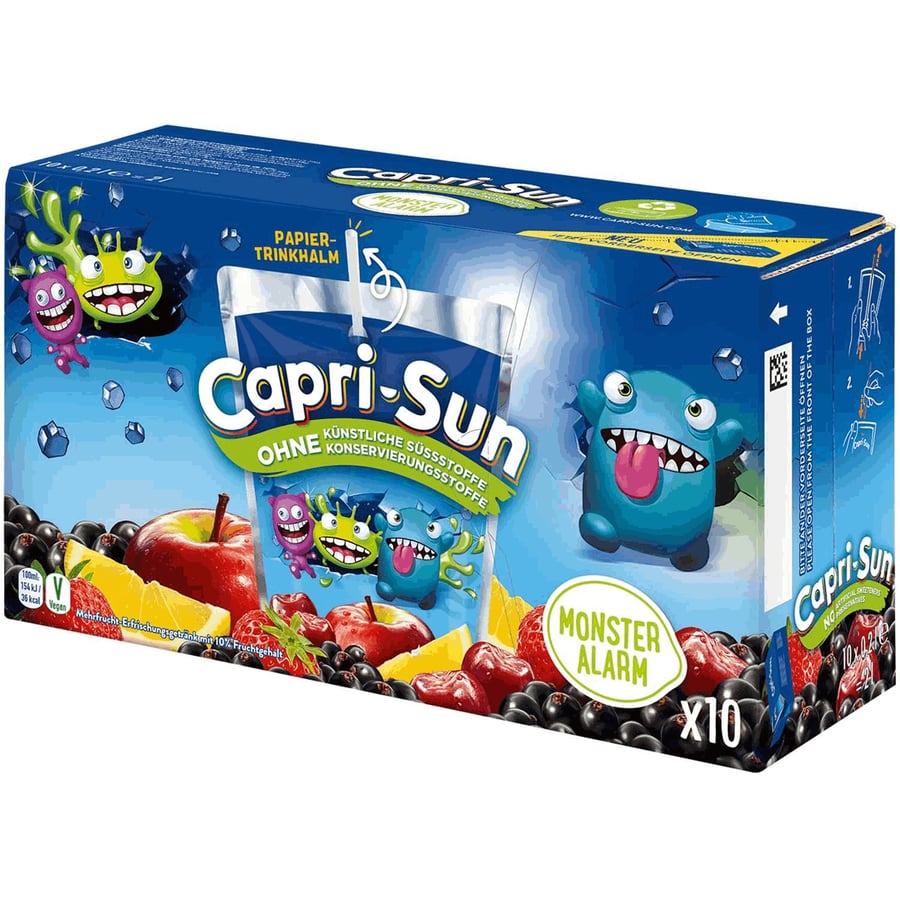 Capri-Sun Skrímslaviðvörun 10 x 200 ml