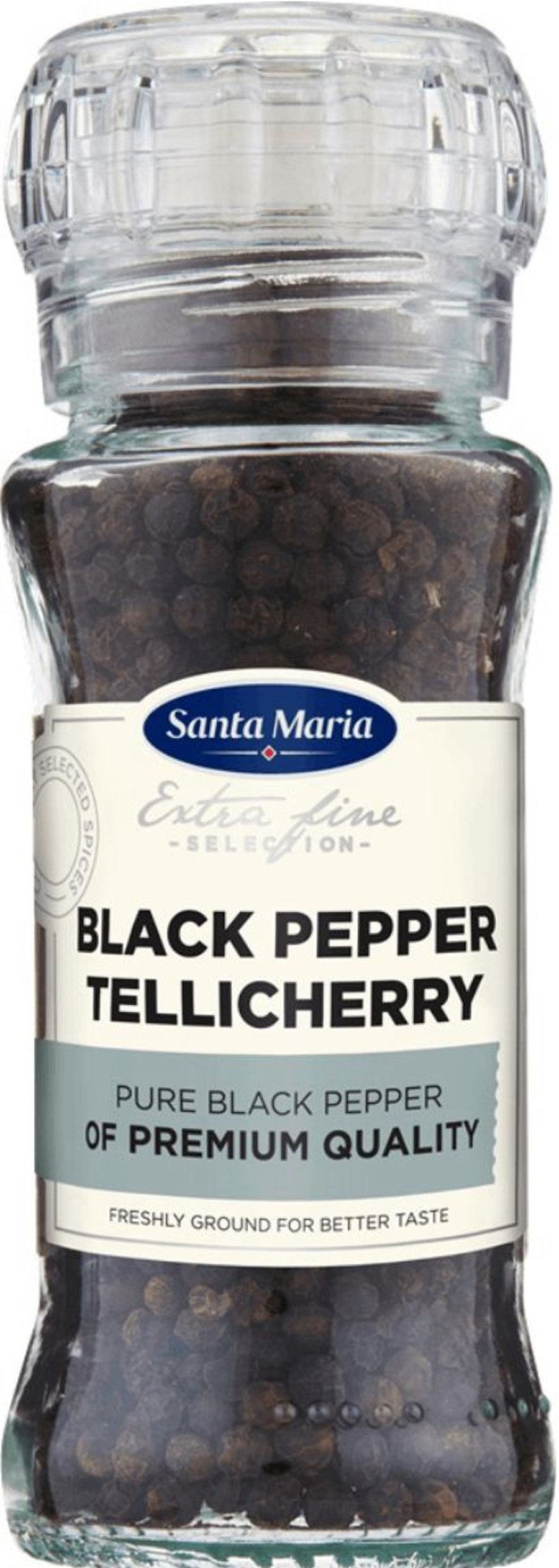 Santa Maria svartur pipar Tellicherry 70 g