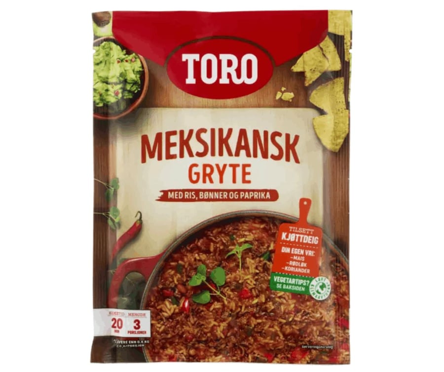 Toro grýta mexíkó 200 gr
