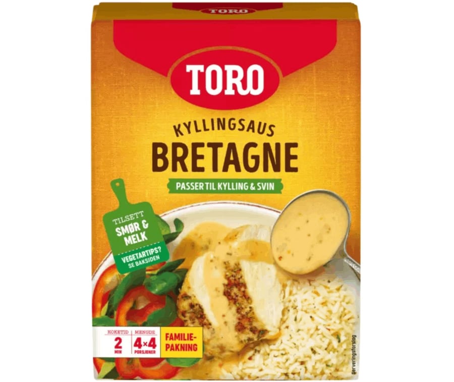 Toro sósa 4stk kjúklinga
