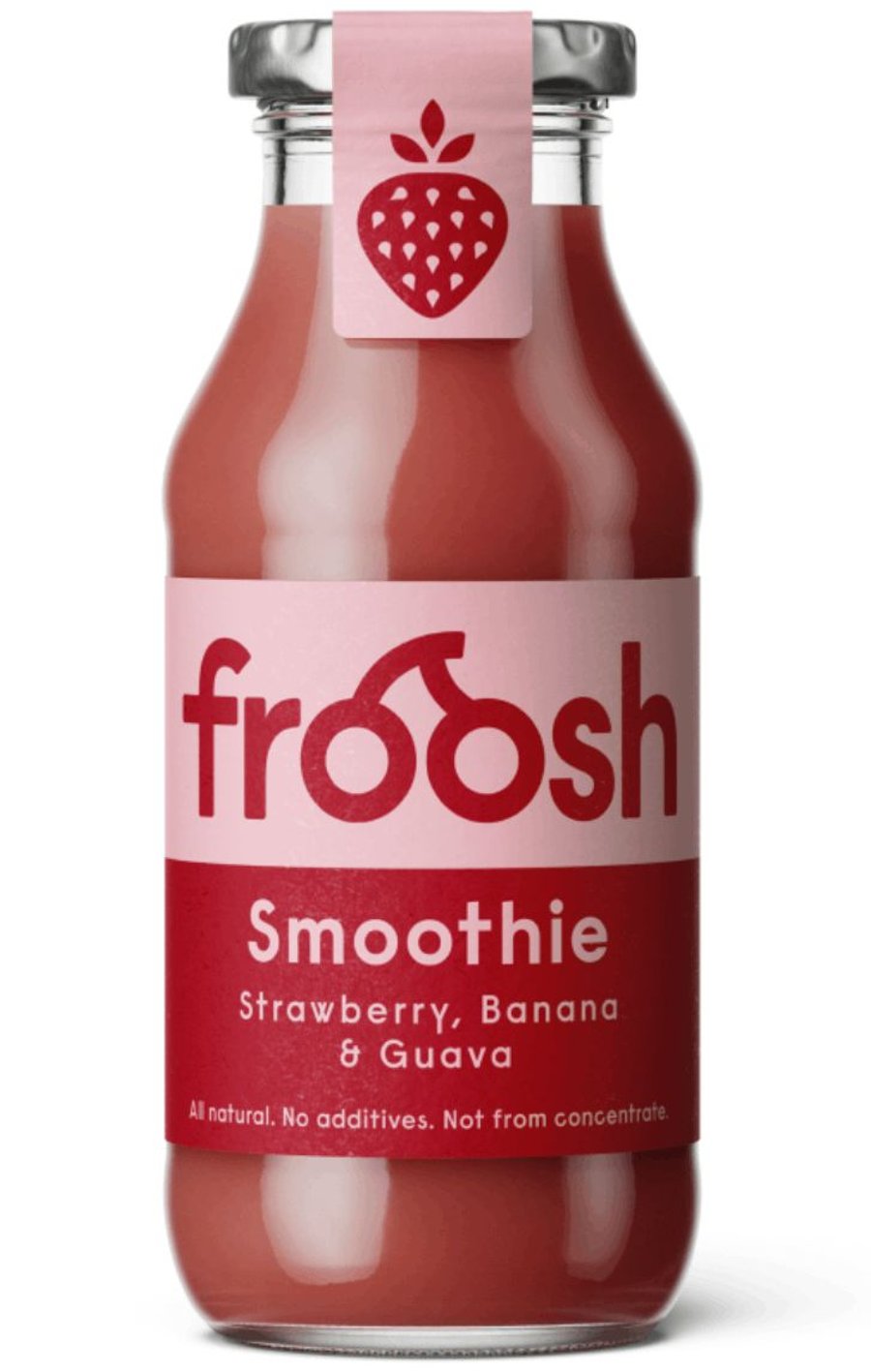 Froosh smoothie með jarðarberjum, banana og gúava 150 ml