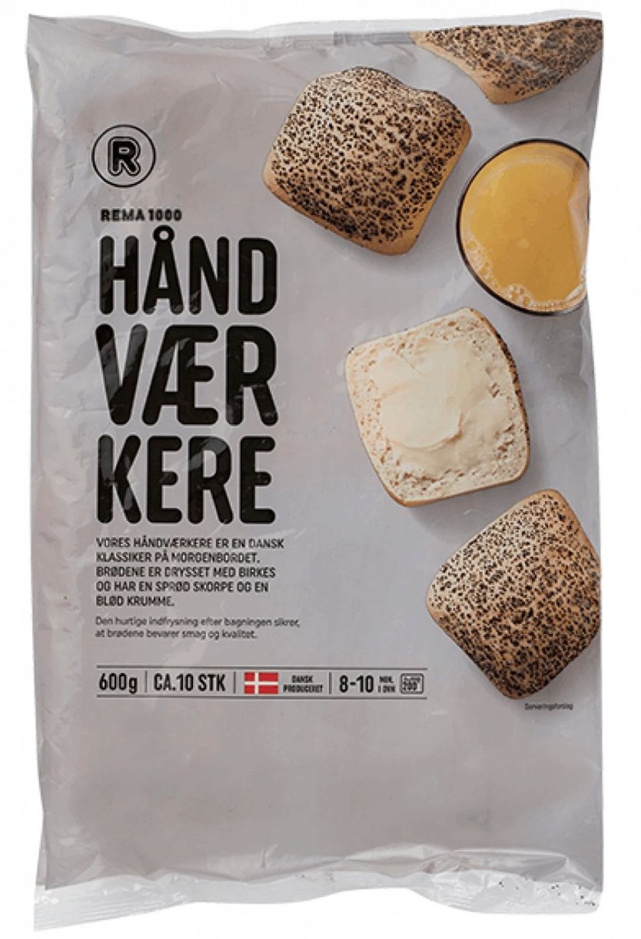 Rema smábrauð handvær 10 stk