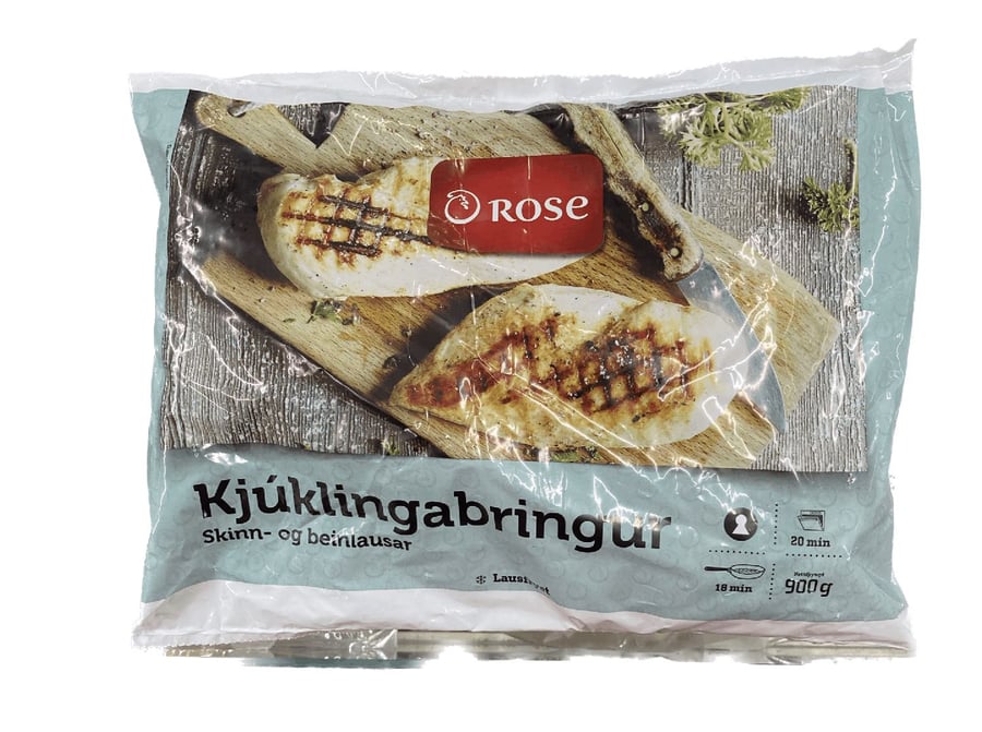 Rose kjúklingabringur ca 900 gr