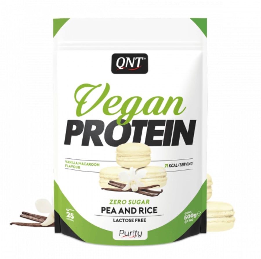 Qnt whey protein vanilla macaroon 500 gr