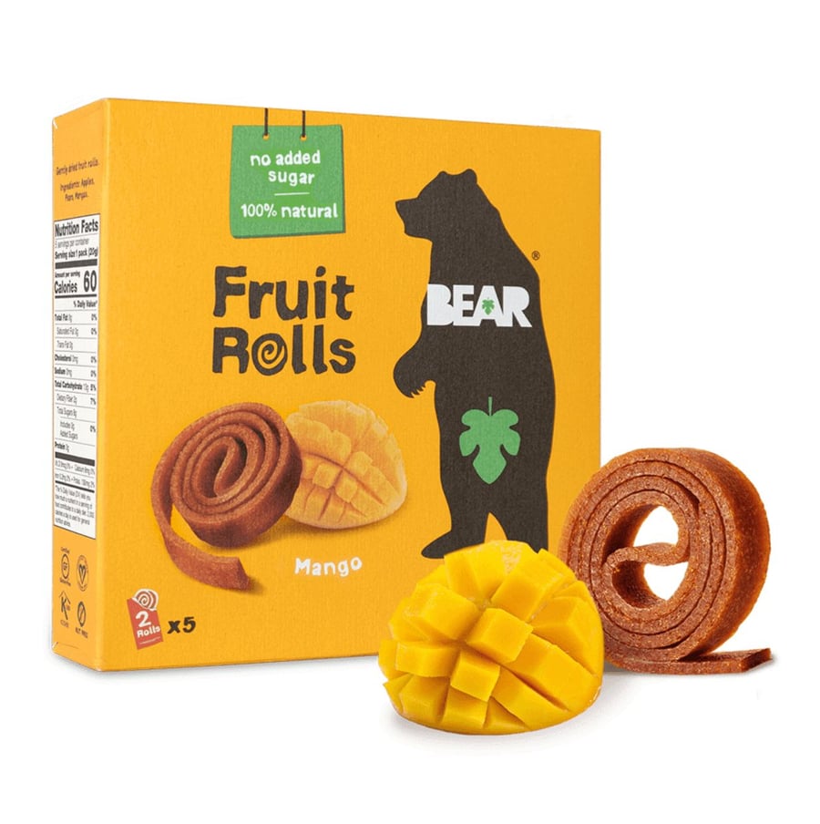 Bear fruit rolls mango 5x20 gr