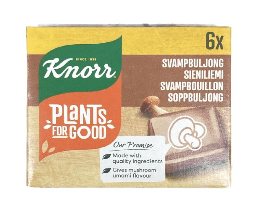 Knorr Bouillon Mushrooms 6 pcs