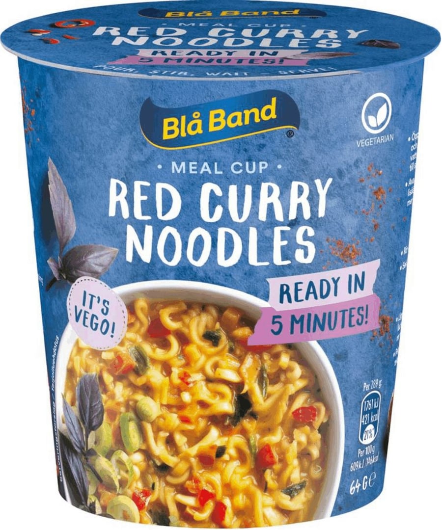 B.b meal cup red curry 70 gr