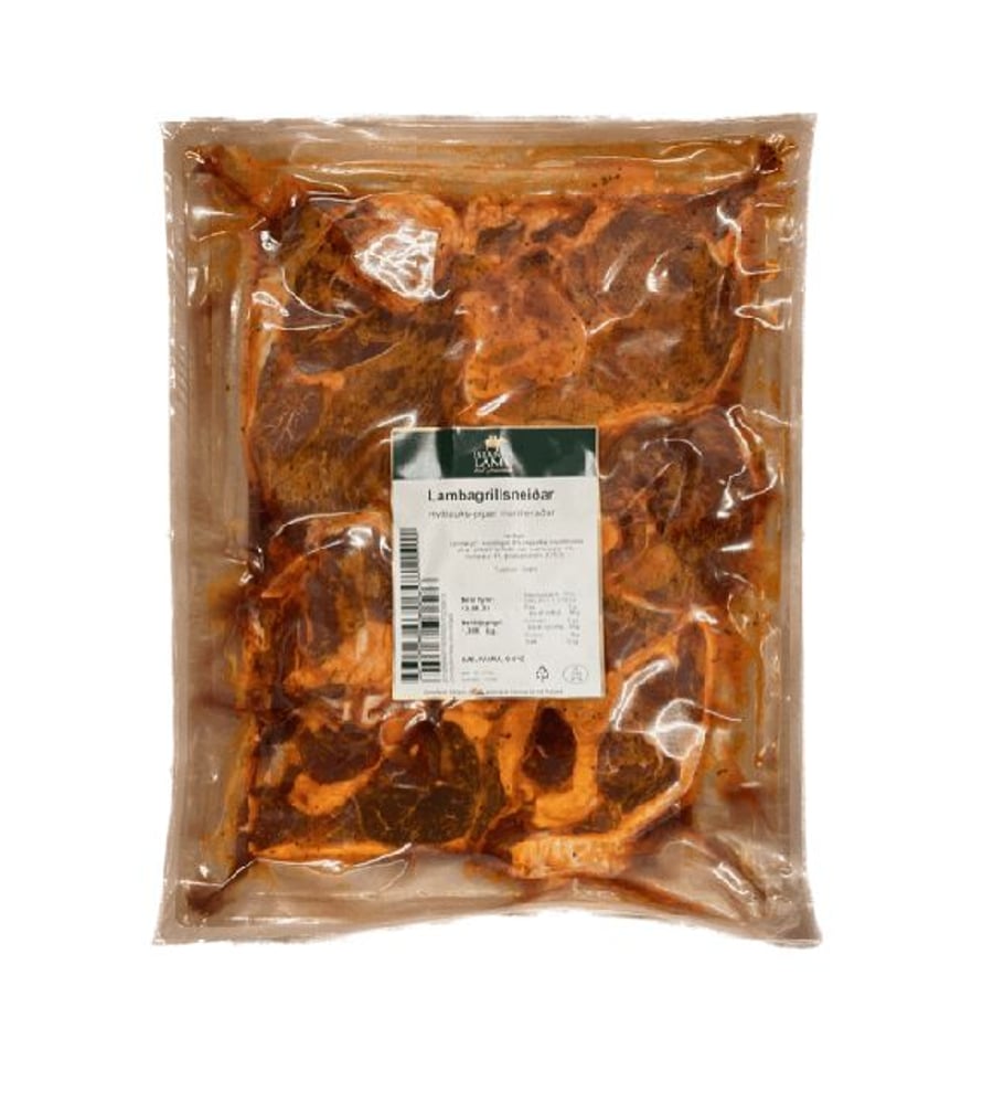 Í.l lambagrillsneiðar m/hvítlauks-pipar ca 600 gr
