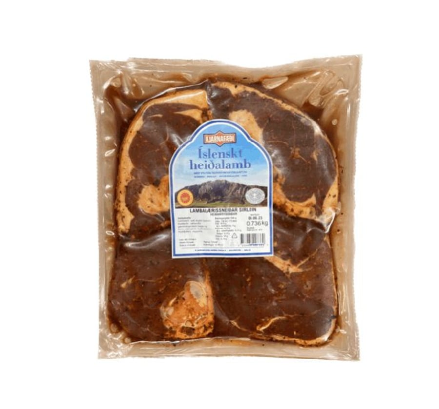 K.f Lambalærissneiðar sirloin