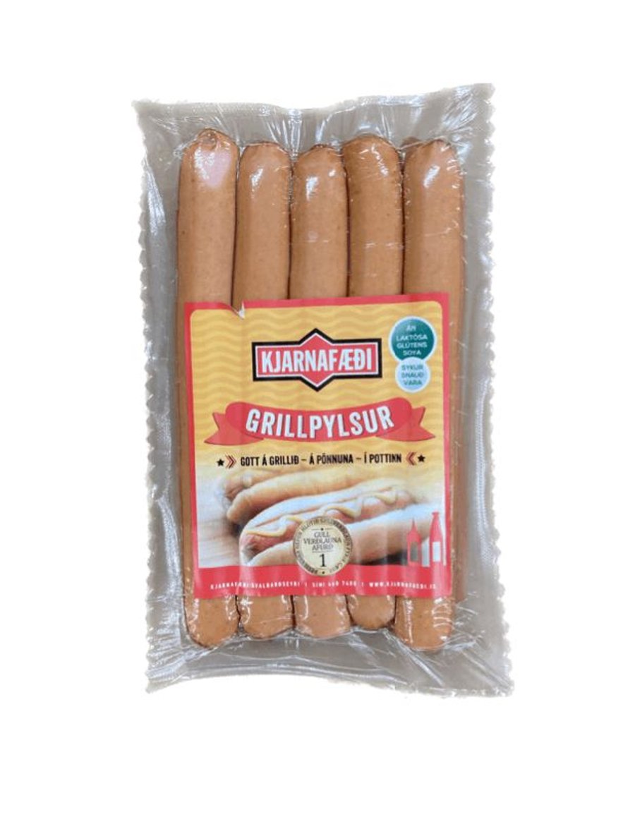 K.f pylsur grill 480 gr 10 stk