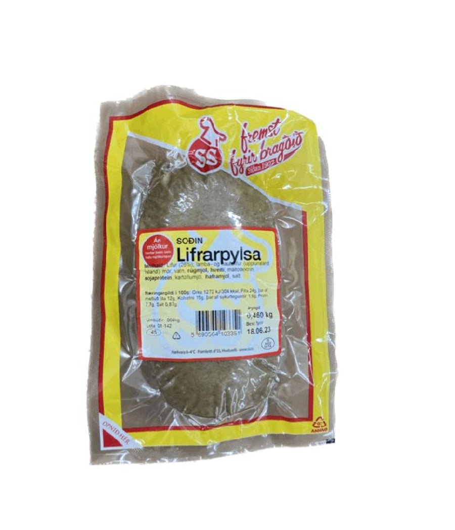 Ss lifrapylsa soðin 460 gr