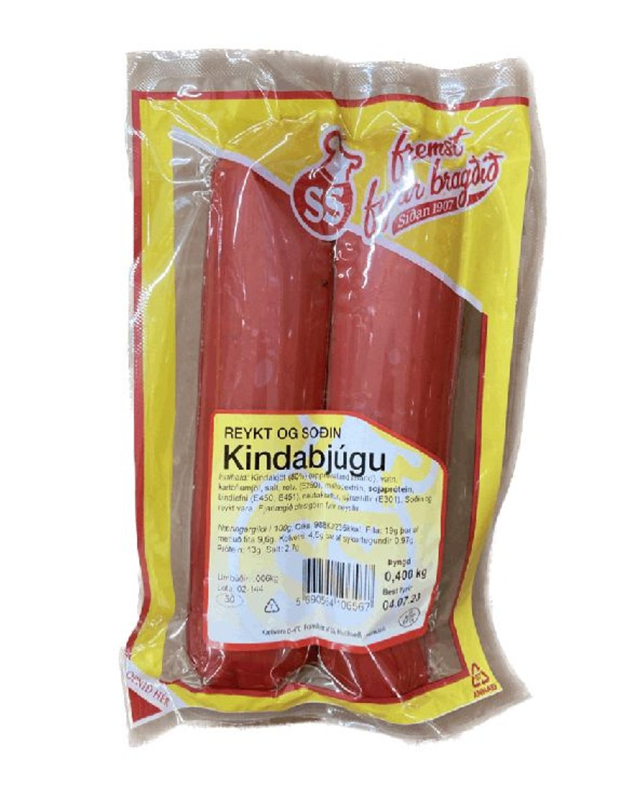 Ss kindabjúga 2 stk 400 gr
