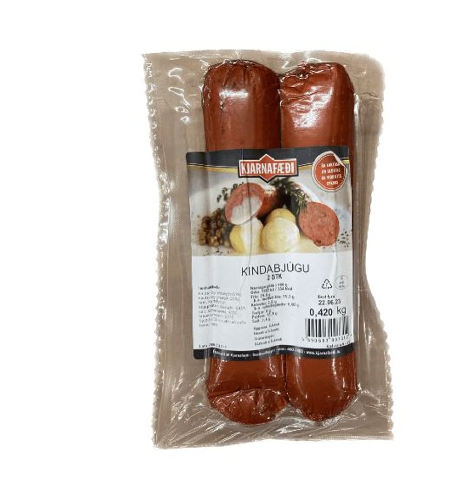 K.f kindabjúgu 2 stk 420 gr