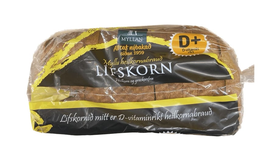 Myllan lífskornabrauð gulur 450 gr