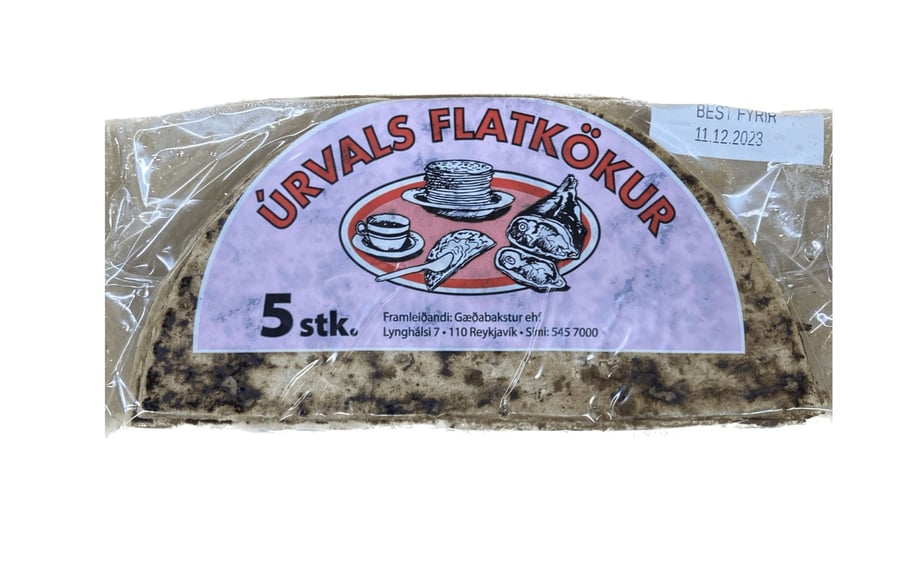 Úrvals flatkökur 5 stk 170 gr