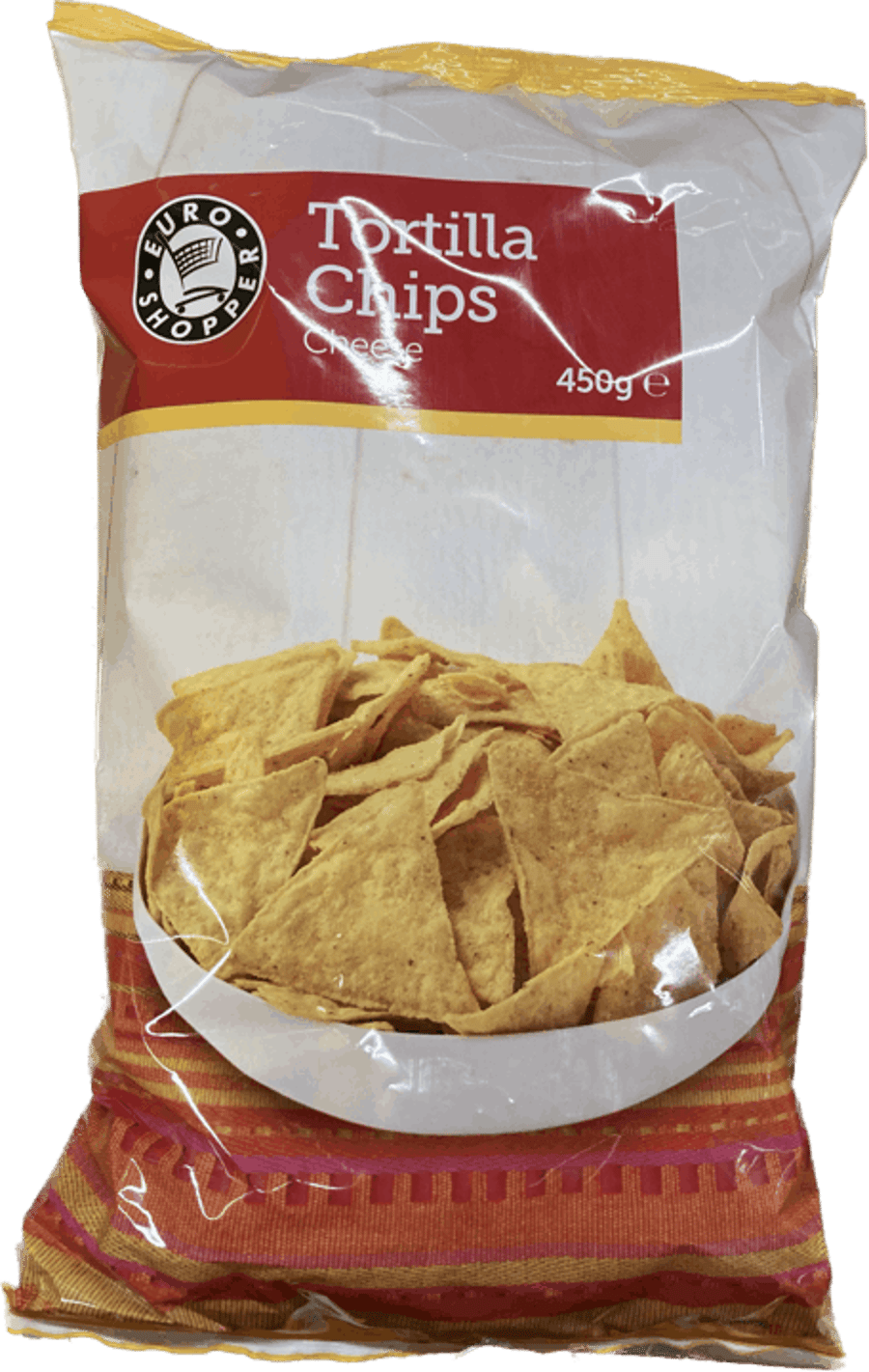 E.s snakk tortilla osta 450 gr