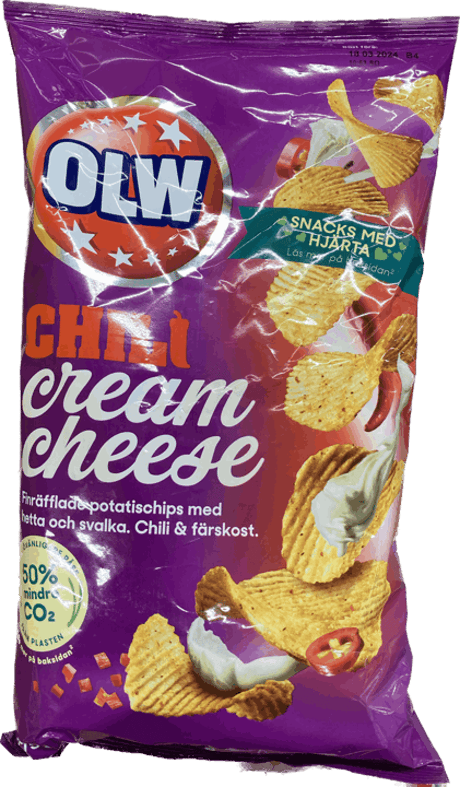 Owl snakk chilli cream 275 gr