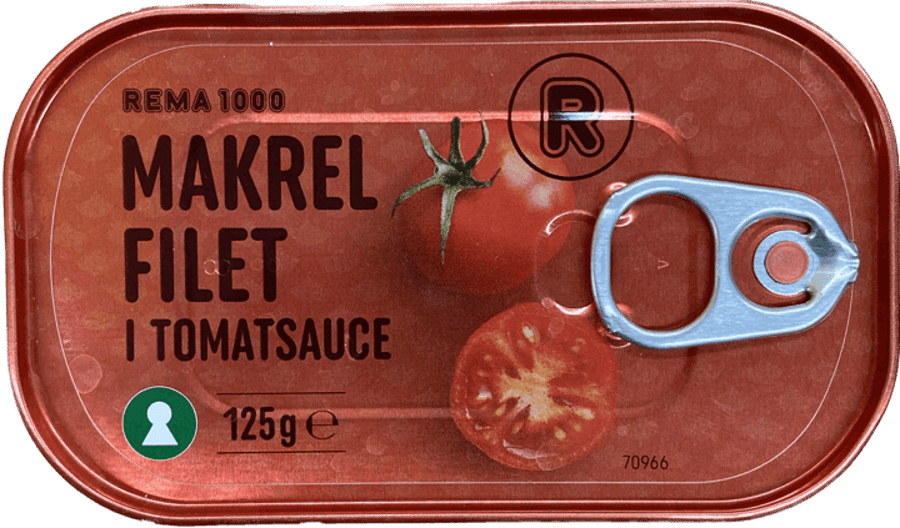 Rema makríll í tómat 125 gr