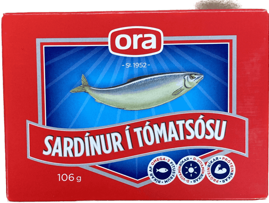 Ora Sardínur í tómatsósu 106 g