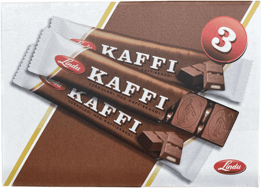 Lindu kaffisúkkulaði 3x50 gr