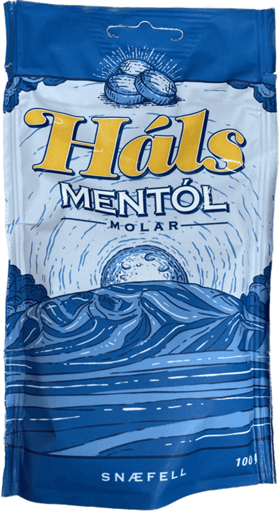 Ópal háls molar mentol 100 gr