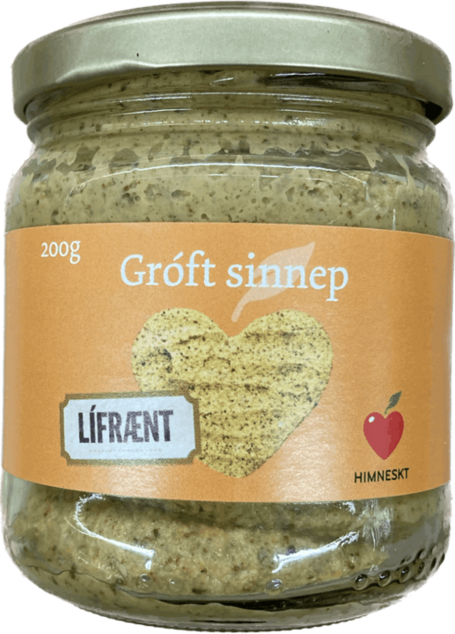 Himneskt Gróft Sinnep 200 g