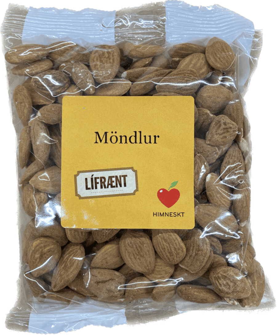 Himneskt Lífrænar Möndlur 250 g