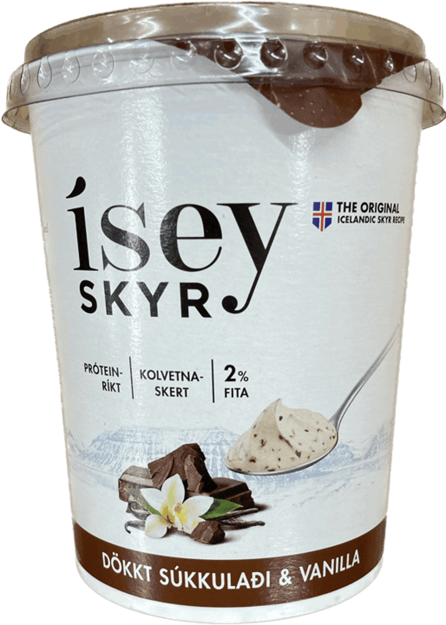 Ms ísey skyr dökkt súkkulaði 500 gr