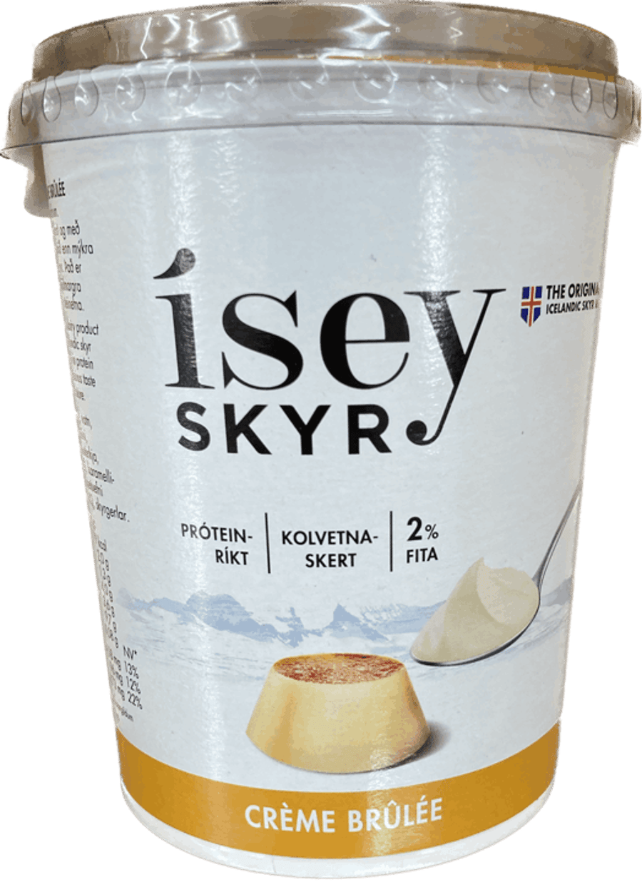 Ms ísey skyr creme brulee 500 gr