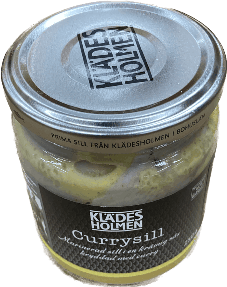 Klades síld sinnep 250 gr