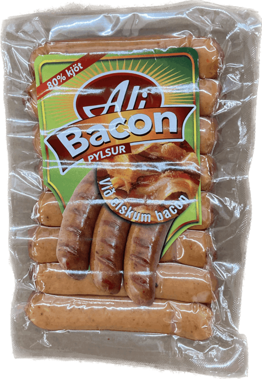 Ali pylsur beikon 250 gr