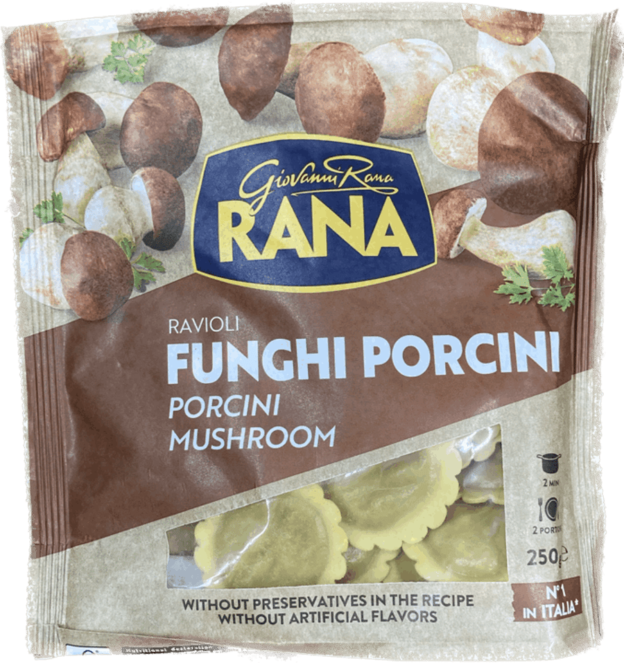 Rana ravioli m/sveppum 250 gr
