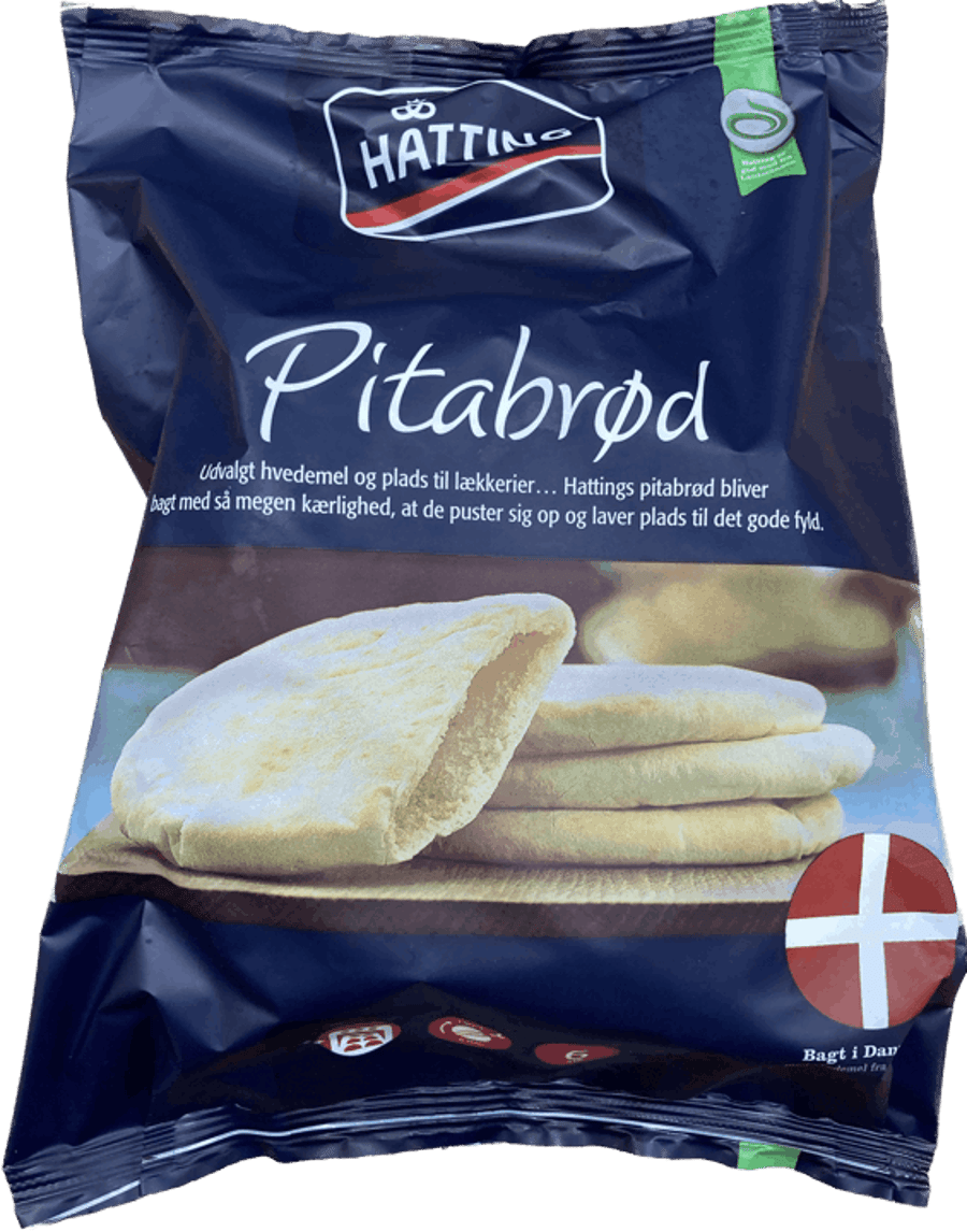 Hatting pítubrauð fínt 6 stk