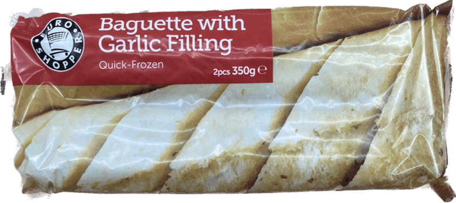 E.s brauð hvítlauks 2 stk 350 gr