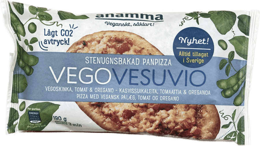 Anamma pizza vesuvio 190 gr