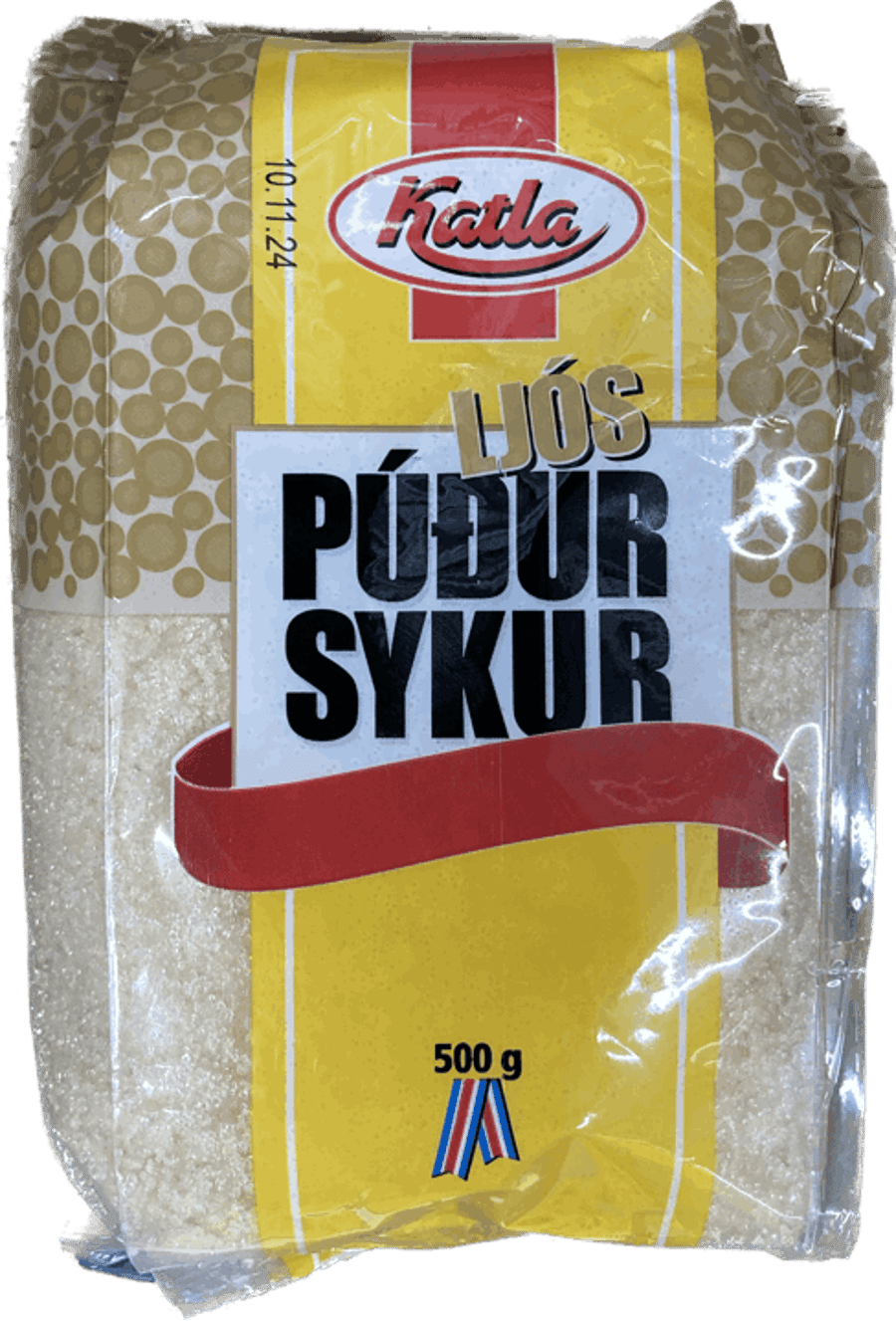 Katla púðursykur ljós 500 gr