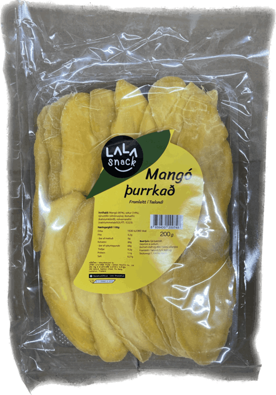 Mangó þurrkað 200 gr