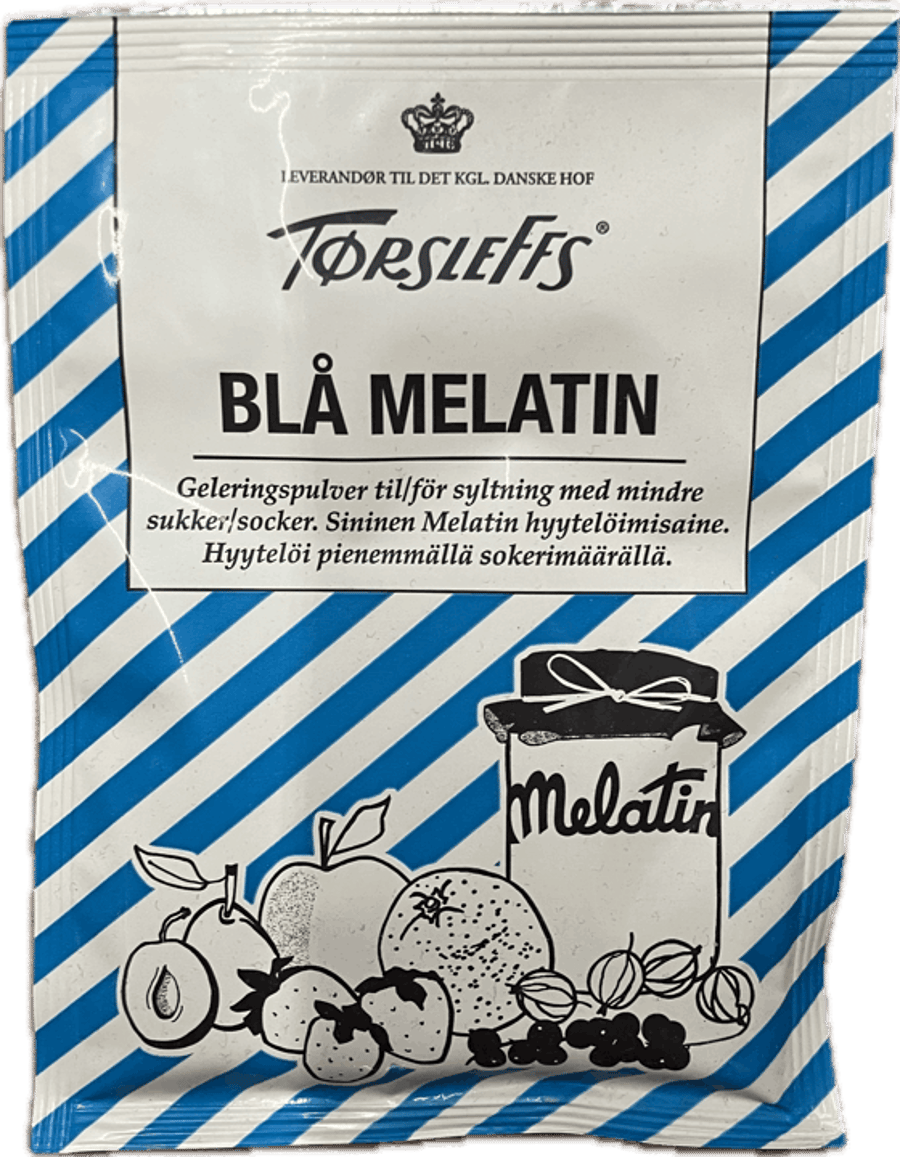 Melatin hleypir blár 25 gr