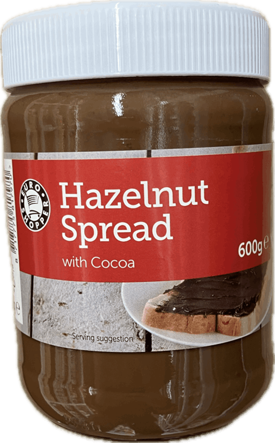E.s hazelnut súkkulaði 600 gr
