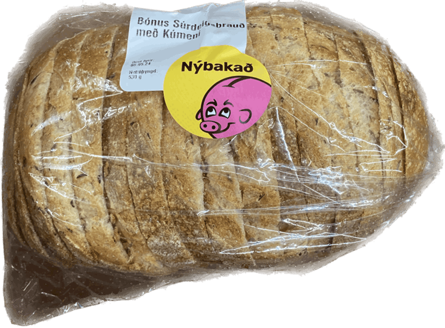 Bónus súrdeigsbrauð með kúmen 500 gr