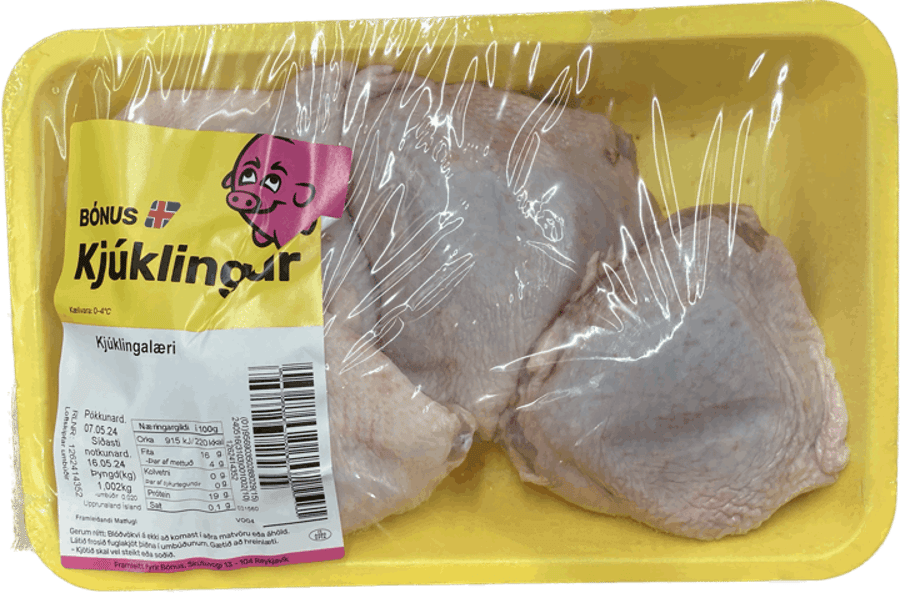 Bónus kjúklingalæri ca. 900 gr
