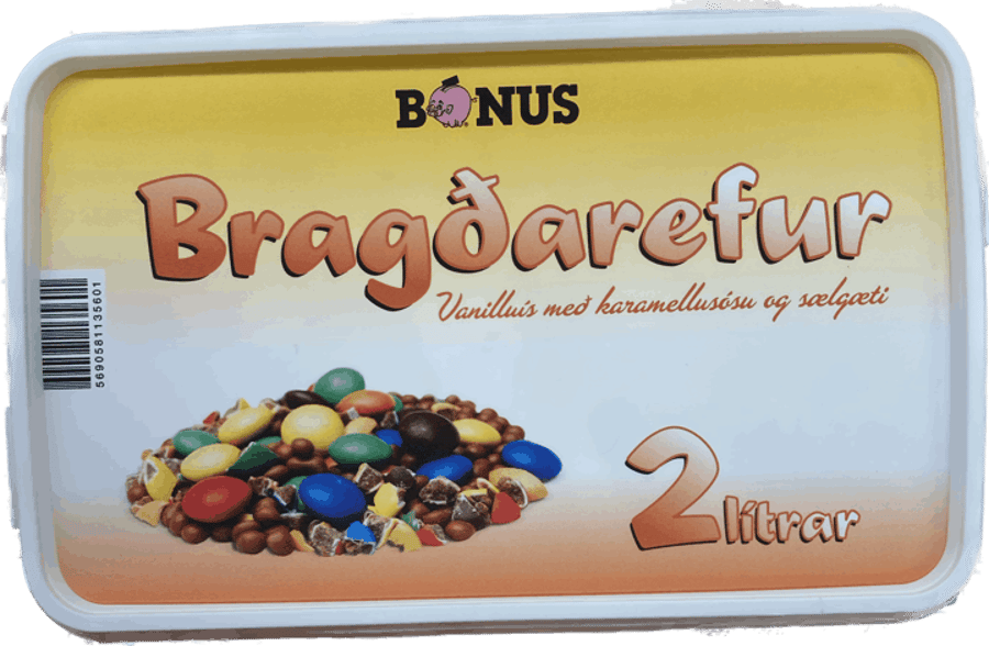 Bónus bragðarefur 2 ltr