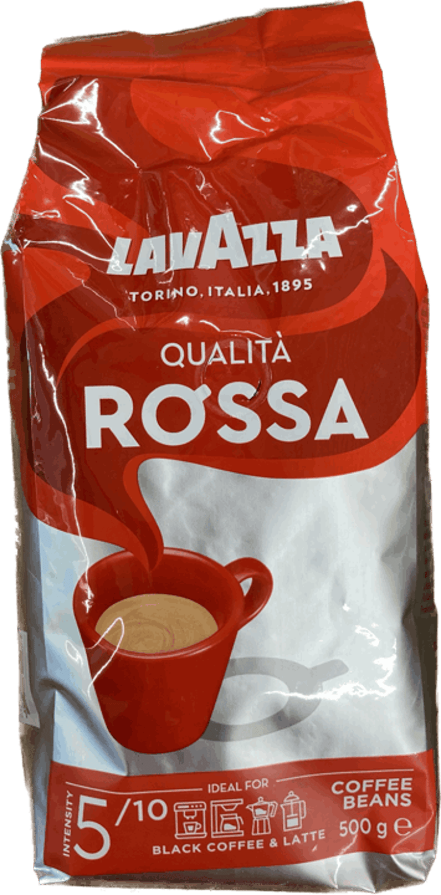 Lavazza Qualità Rossa kaffibaunir 500 g
