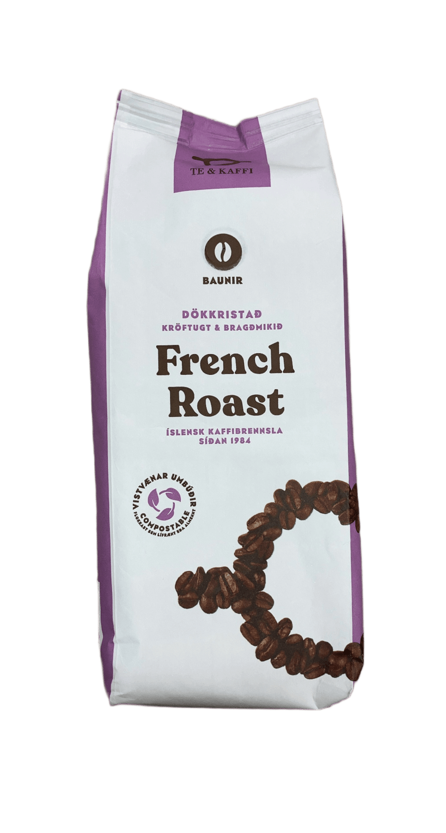 Te & Kaffi French Roast Kaffibaunir 400 g