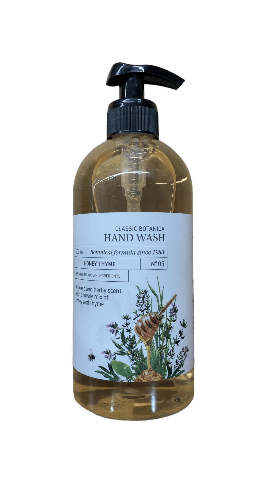Classic Botanica handsápa hunang og timían 500 ml