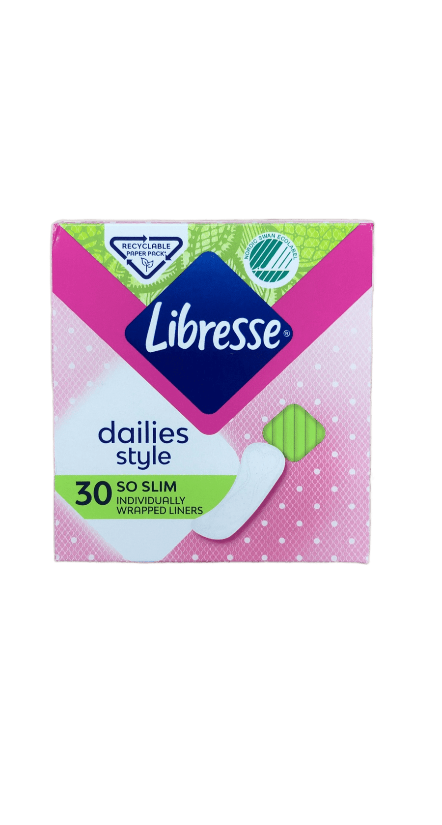 Libresse Dailies Style So Slim sérpakkað nærbuxnainnlegg 30 stk