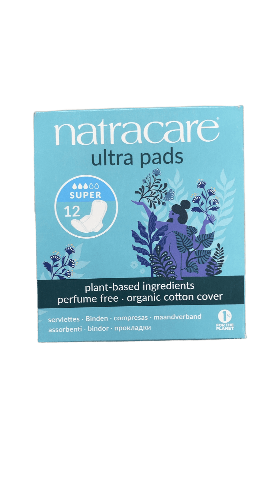 Natracare Ultra dömubindi Super 12 stk