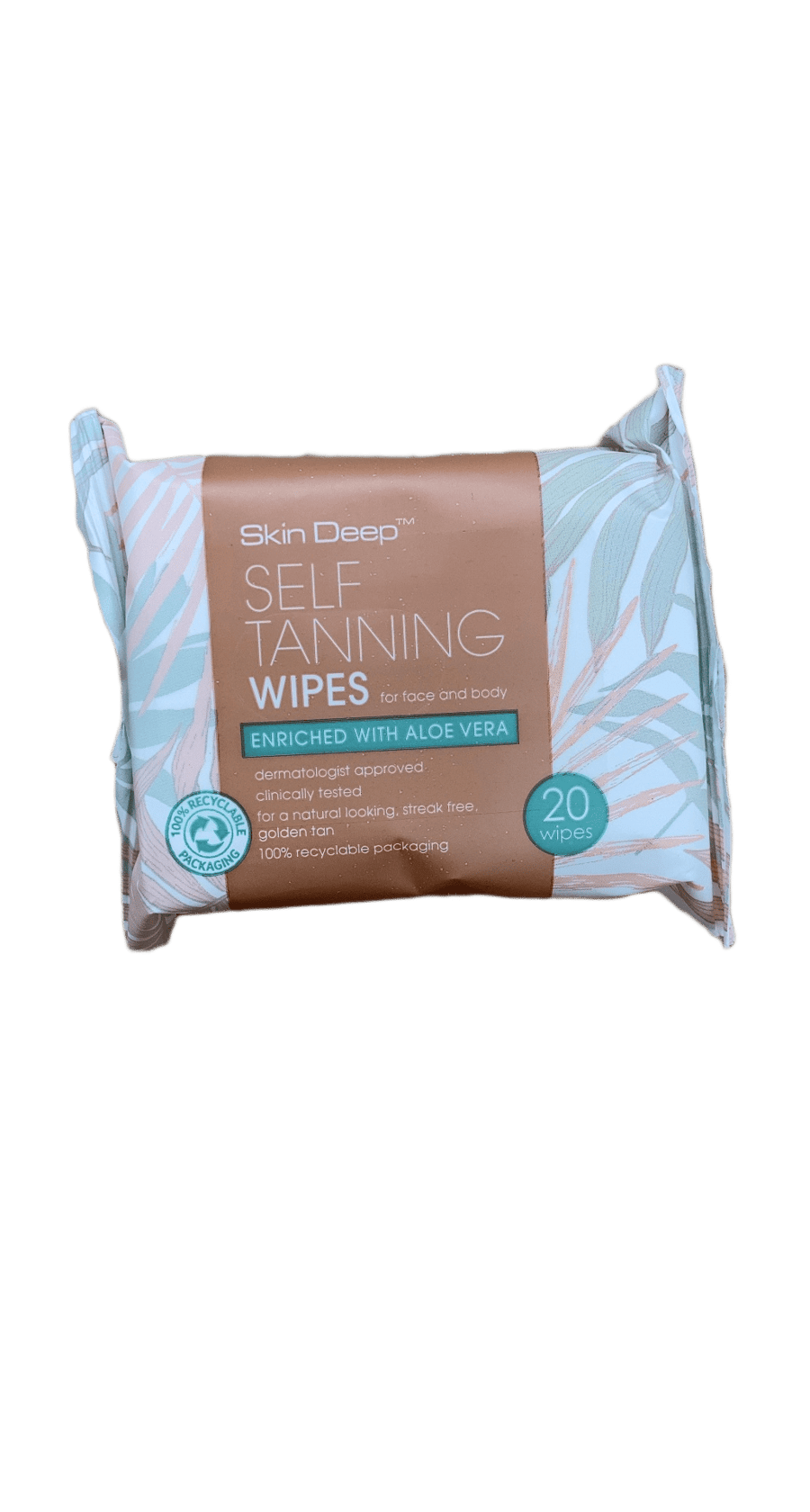 Skin Deep sjálfbrúnkuklútar með aloe vera 20 stk