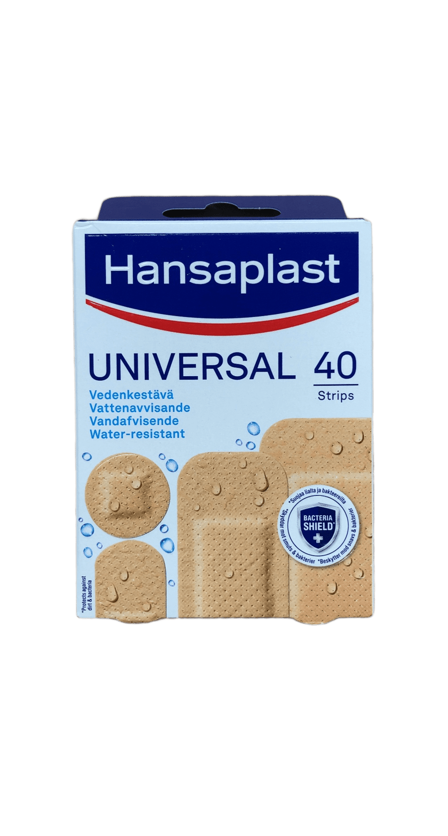 Hansaplast Universal vatnsheldir plástrar 40 stk